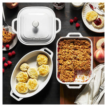 Load image into Gallery viewer, 4-Pc, Mixed Baking Dish Set, White
