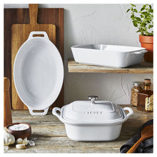 Load image into Gallery viewer, 4-Pc, Mixed Baking Dish Set, White
