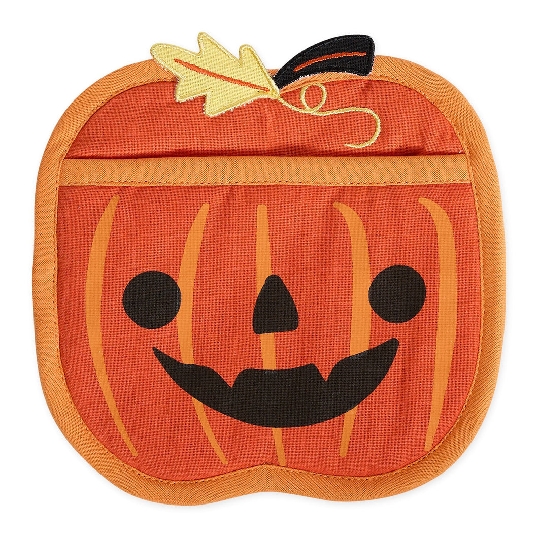 Lil Jack O' Lantern Embellished Potholder