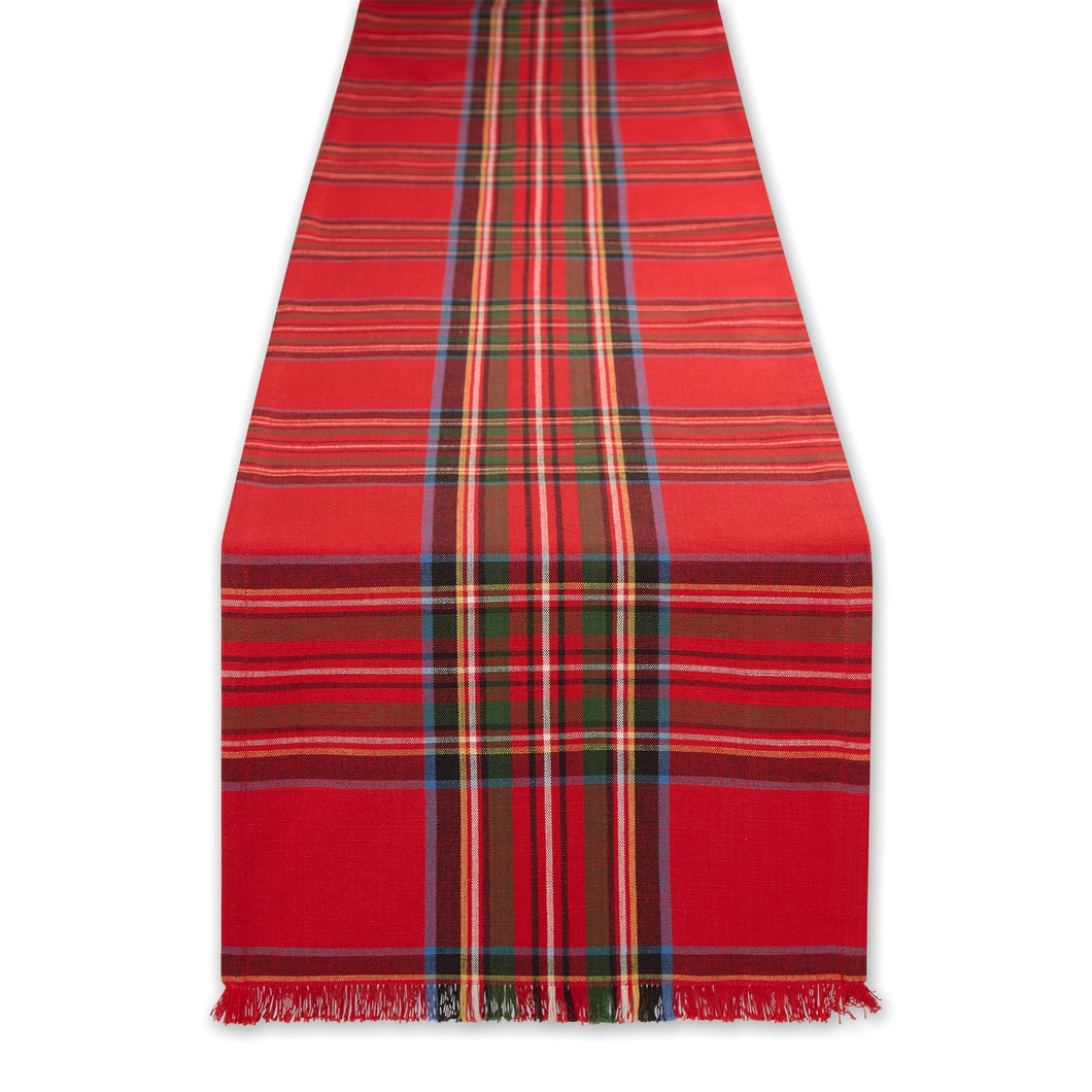 Tis the Season Plaid Table Runner