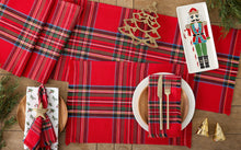 Load image into Gallery viewer, Tis the Season Plaid Table Runner
