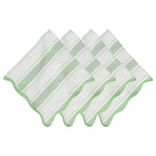 Load image into Gallery viewer, Cabana Stripe Napkin, Seagrass Set of 4
