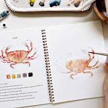 Load image into Gallery viewer, Seaside Watercolor Workbook
