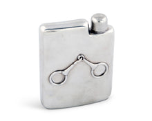 Load image into Gallery viewer, Equestrian Pewter Flask
