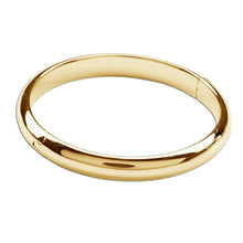 Load image into Gallery viewer, Gold Classic Bangle, Adult Lg
