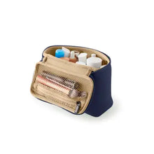 Load image into Gallery viewer, Small Train Case - Navy/ Khaki
