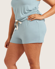 Load image into Gallery viewer, Goodnight Sleep Short, Mineral Blue
