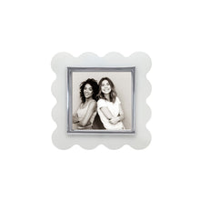 Load image into Gallery viewer, Mod White Acrylic Scallop 4x4 Frame
