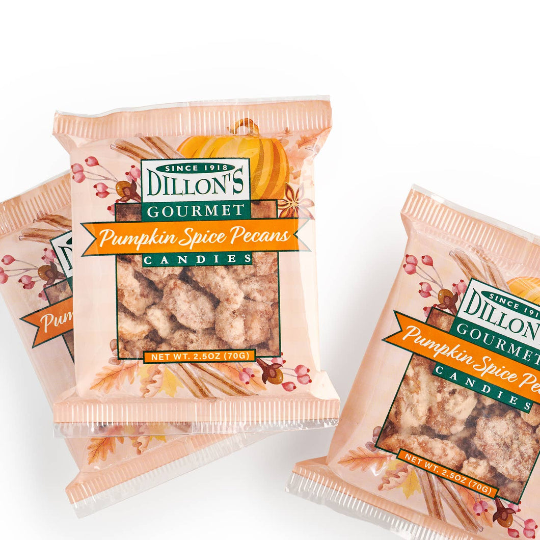 Dillon's Gourmet Candies, Pumpkin Spice Pecans | 2.5oz