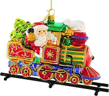 Load image into Gallery viewer, Santa is Calling &quot;All-Aboard&quot; Ornament
