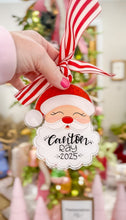 Load image into Gallery viewer, Red Santa Claus Acrylic Christmas Ornament
