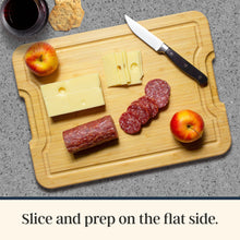 Load image into Gallery viewer, Flip, Serve &amp; Store™ Charcuterie Board with Locking Lid
