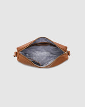 Load image into Gallery viewer, Daisy Stripe Crossbody Bag, Tan
