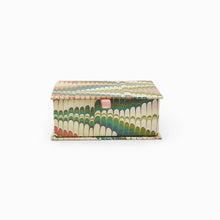 Load image into Gallery viewer, Small Marbled Keepsake Box, Moss Mountain
