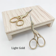 Load image into Gallery viewer, Stork Sharp Scissors, Light Gold
