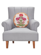 Load image into Gallery viewer, Shaped Mughal Flower Hook Pillow
