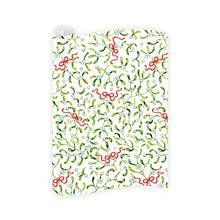 Load image into Gallery viewer, Isla Bahia Mistletoe Wrapping Paper Roll
