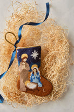 Load image into Gallery viewer, The Nativity: Jesus, Mary and Joseph Bauble Stocking
