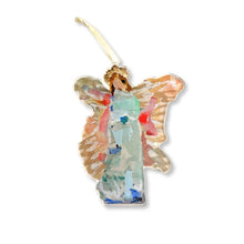 Load image into Gallery viewer, Angel of Glory Acrylic Ornament, Aqua
