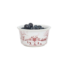 Load image into Gallery viewer, Country Estate Winter Frolic Ramekin, Ruby
