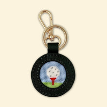 Load image into Gallery viewer, Self-Finishing Needlepoint Key Fob Kit, Tee Time
