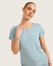 Load image into Gallery viewer, Goodnight Sleep Tee, Mineral Blue
