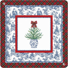Load image into Gallery viewer, Tartan Toile Noël Mahjong Mat (PRE-ORDER)
