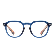 Load image into Gallery viewer, Benn | Matte Navy Blue &amp; Tortoise | Blue Light Blocking Readers
