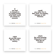 Load image into Gallery viewer, Table Topics, Road Trip
