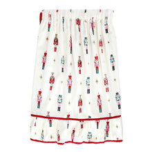 Load image into Gallery viewer, Plush Spa Wrap - Ivory + Nutcrackers
