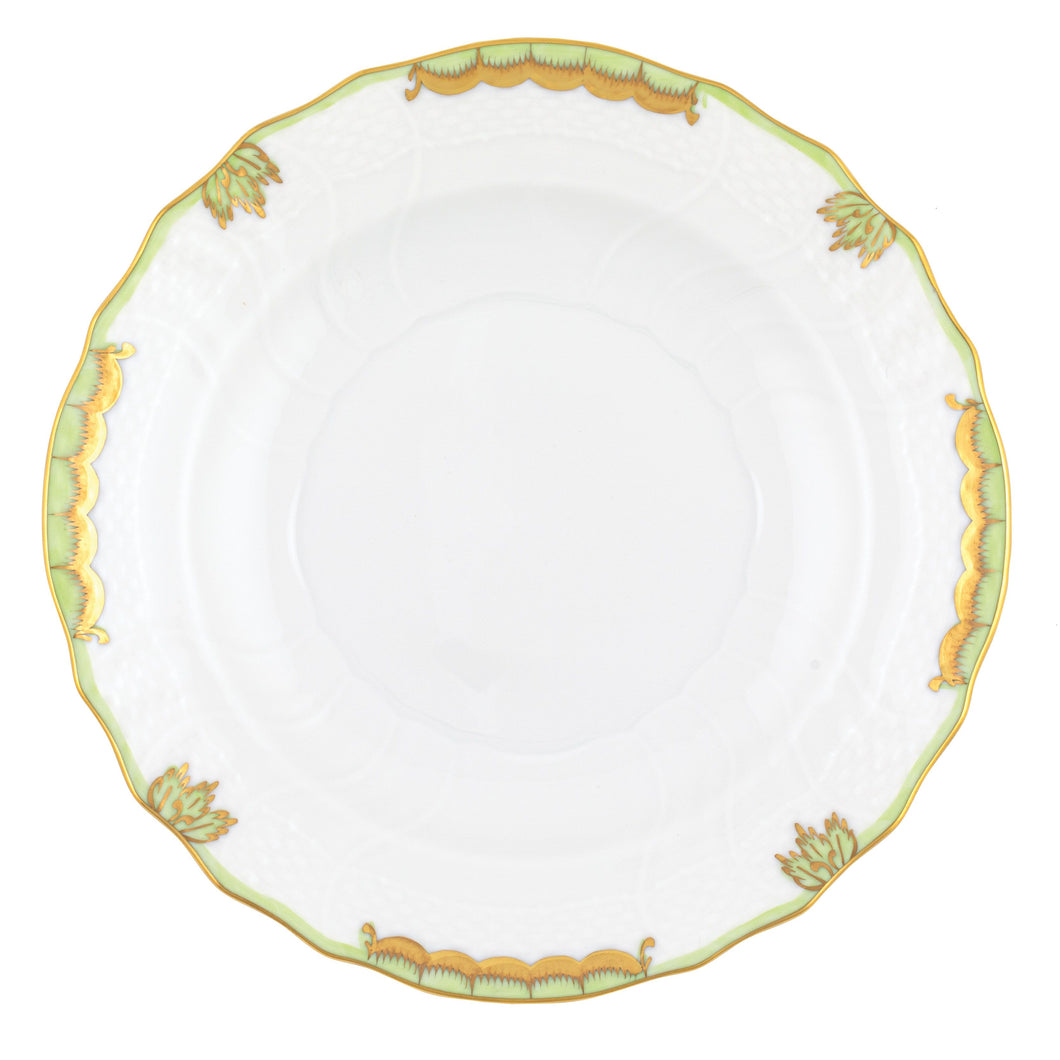 Princess Victoria Salad Plate, Green