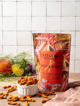 Load image into Gallery viewer, Stellar Pretzel Braids, Sweet &amp; Sparky | 12oz
