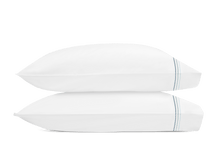Load image into Gallery viewer, Amara Triple Pearl King Pillowcase-Pair, Hazy Pool
