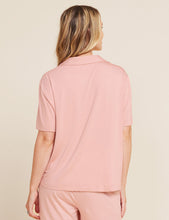 Load image into Gallery viewer, Goodnight Short Sleeve Sleep Shirt, Dusty Pink
