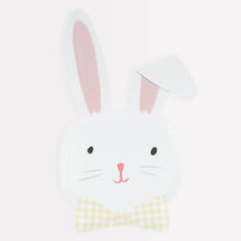Load image into Gallery viewer, Easter Bunny Plates, 8 ct
