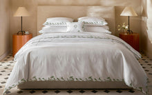 Load image into Gallery viewer, Marcella Duvet Cover, Clover | Full/Queen
