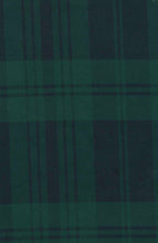 Load image into Gallery viewer, Ruffleneck Tunic,  Blackwatch Plaid | Navy &amp; Green
