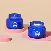 Load image into Gallery viewer, Volcano Blue Oversized Jar Candle 28oz.
