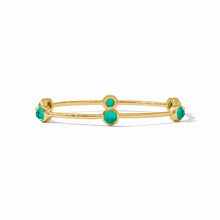 Load image into Gallery viewer, Milano Lux Bangle, Iridescent Emerald Green
