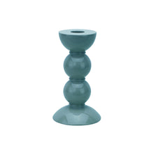 Load image into Gallery viewer, Chambray Bobbin Candlestick, 14cm
