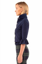 Load image into Gallery viewer, Priss Chiffon Blouse, Navy
