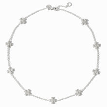 Load image into Gallery viewer, Canterbury Delicate Station Necklace | Silver
