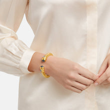 Load image into Gallery viewer, Cannes Demi Cuff, Iridescent London Blue

