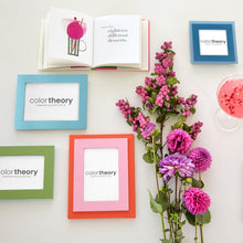Load image into Gallery viewer, Tiered Denim Blue and Periwinkle 4x4 Frame
