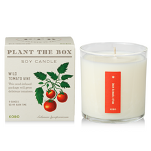 Load image into Gallery viewer, Wild Tomato Vine Plant the Box Candle
