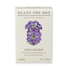 Load image into Gallery viewer, Heath Lavender Plant the Box Bar Soap
