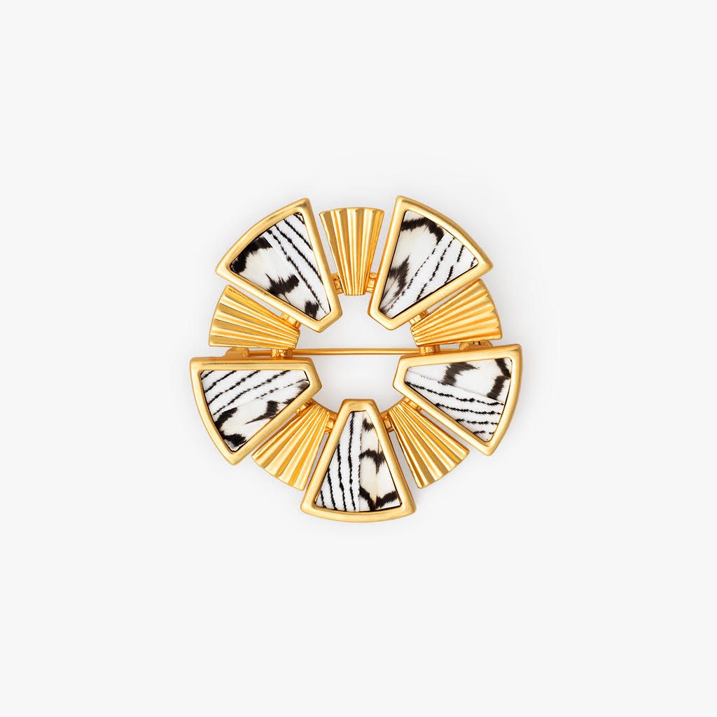 Crown Haven Brooch, Pheasant