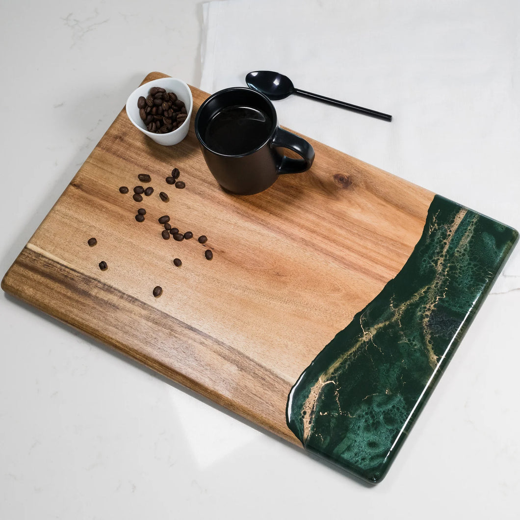 Acacia Bread Board, Jade