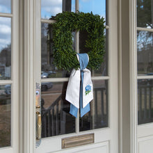 Load image into Gallery viewer, Hydrangea Wreath Sash, Blue
