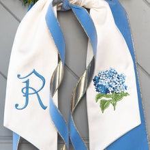 Load image into Gallery viewer, Sky Blue Suede Velvet Ribbon, 4"
